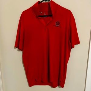 Adidas Red Golf Polo Geneva National (Wisconsin)